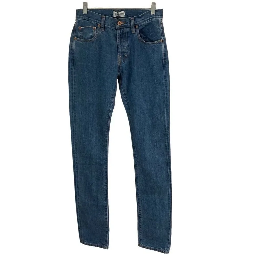 Taylor Stitch jeans mens 28* The‎ Slim Jean in 24 month wash selvage denim NEW